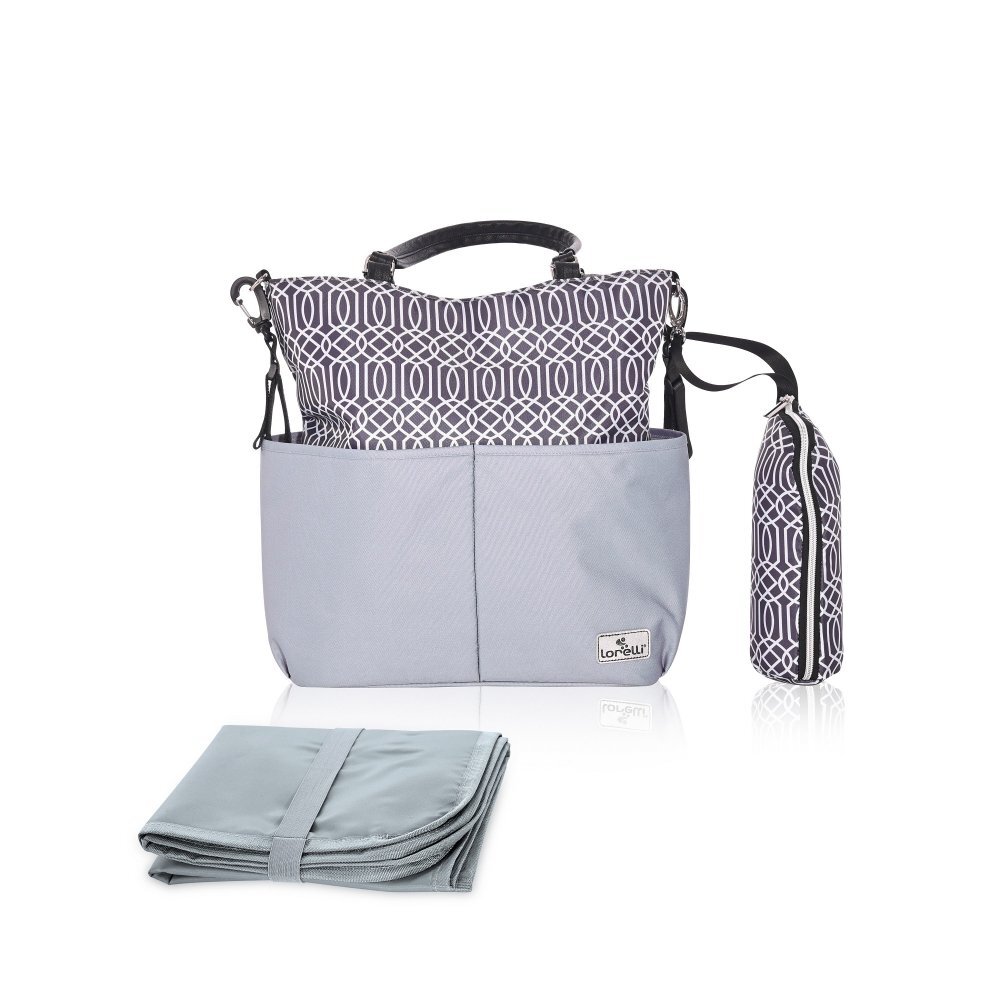 LORELLI Geanta accesorii bebelusi compartimentata Laura Grey