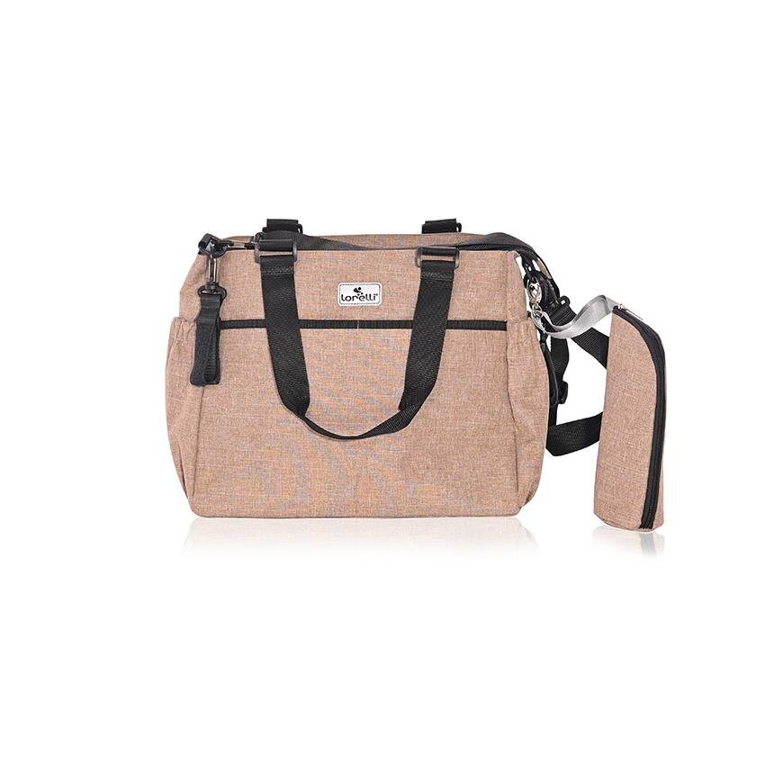 LORELLI Geanta accesorii bebelusi compartimentata Maya Beige