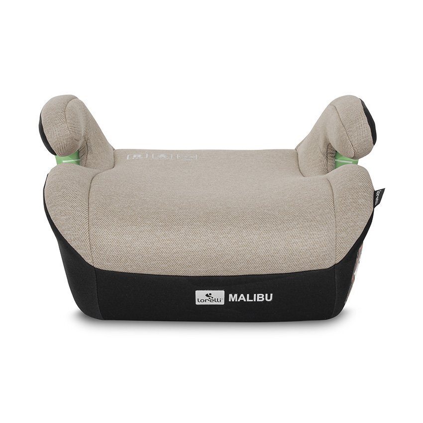 LORELLI Inaltator auto cu isofix Malibu Beige 6-12 ani 125-150 cm cu conectori pentru ghidaj