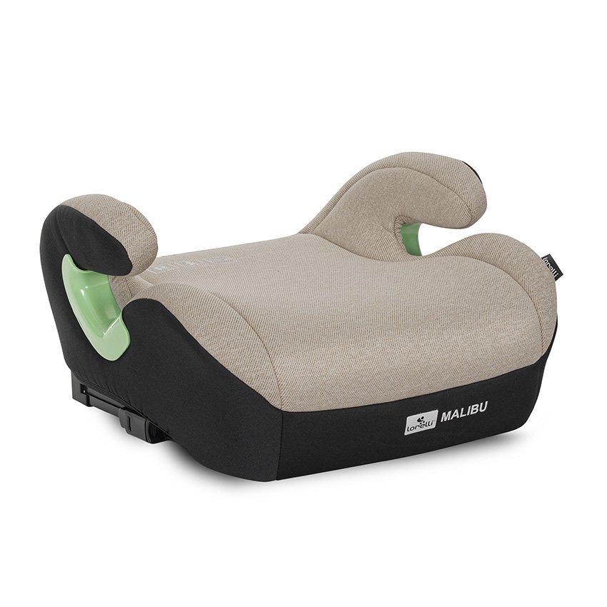 LORELLI Inaltator auto cu isofix Malibu Beige 6-12 ani 125-150 cm cu conectori pentru ghidaj