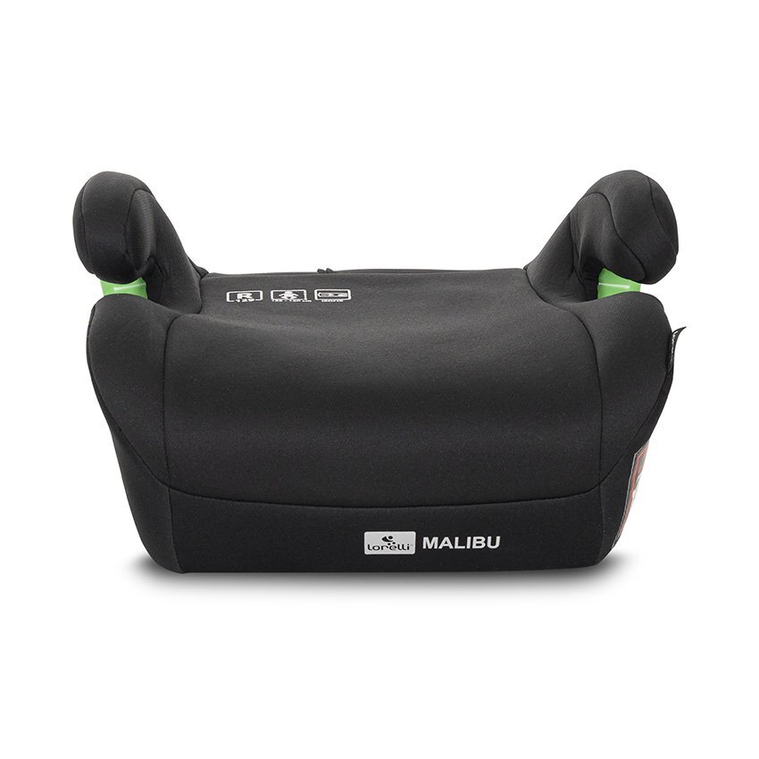 LORELLI Inaltator auto cu isofix Malibu Black 6-12 ani 125-150 cm cu conectori pentru ghidaj