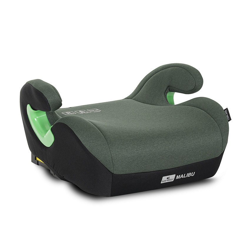 LORELLI Inaltator auto cu isofix Malibu Green 6-12 ani 125-150 cm cu conectori pentru ghidaj