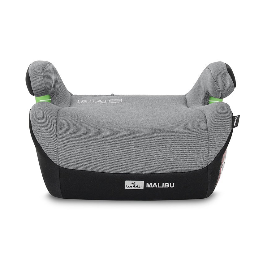 LORELLI Inaltator auto cu isofix Malibu Grey 6-12 ani 125-150 cm cu conectori pentru ghidaj