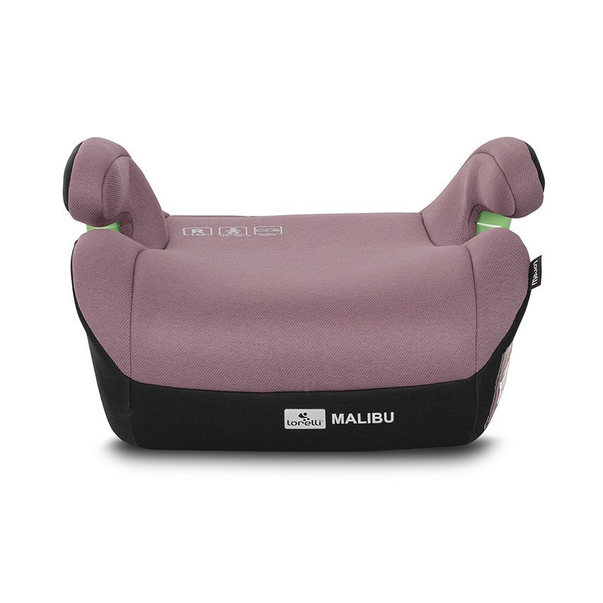 LORELLI Inaltator auto cu isofix Malibu Pink 6-12 ani 125-150 cm cu conectori pentru ghidaj