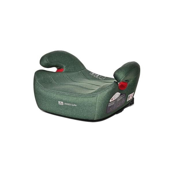 LORELLI Inaltator auto pentru copii i-Rider Green cu isofix 125-150 cm 6-12 ani