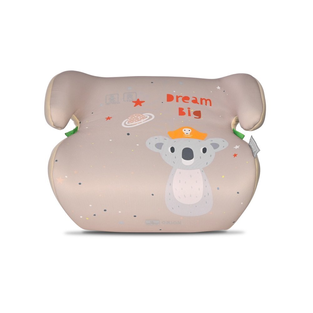 LORELLI Inaltator auto pentru copii Orion 125-150 cm 6-12 ani Beige Koala i-Size