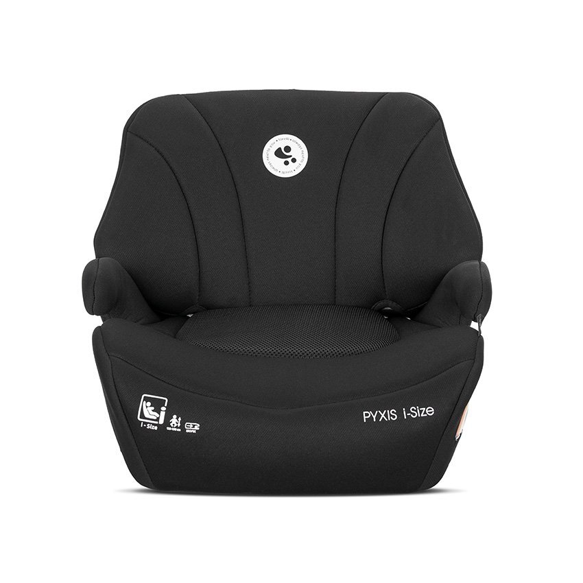 LORELLI Inaltator auto pentru copii Pyxis Black 125-150 cm i-Size isofix booster cu spatar detasabil 6-12 ani