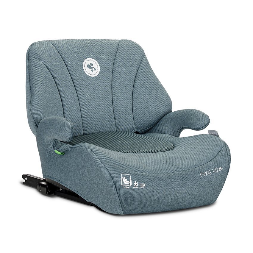 LORELLI Inaltator auto pentru copii Pyxis Blue 125-150 cm i-Size isofix booster cu spatar detasabil 6-12 ani