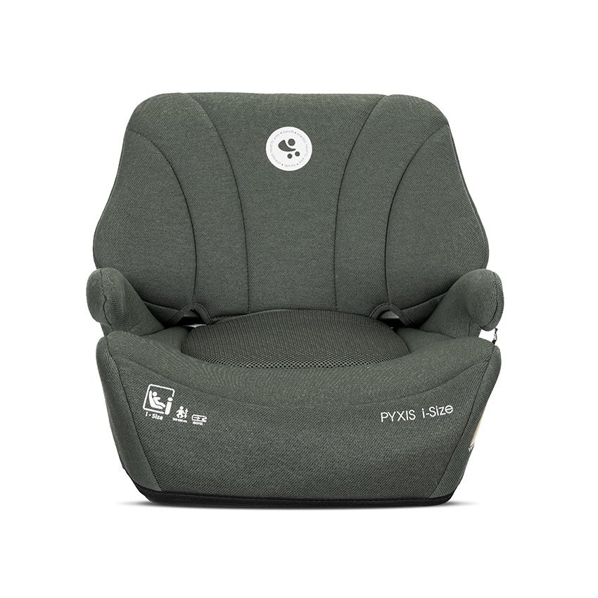 LORELLI Inaltator auto pentru copii Pyxis Green 125-150 cm i-Size isofix booster cu spatar detasabil 6-12 ani