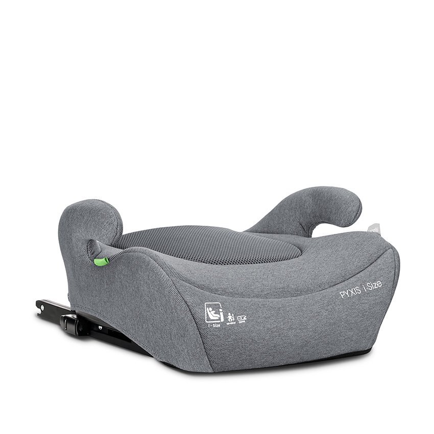 LORELLI Inaltator auto pentru copii Pyxis Grey 125-150 cm i-Size isofix booster cu spatar detasabil 6-12 ani