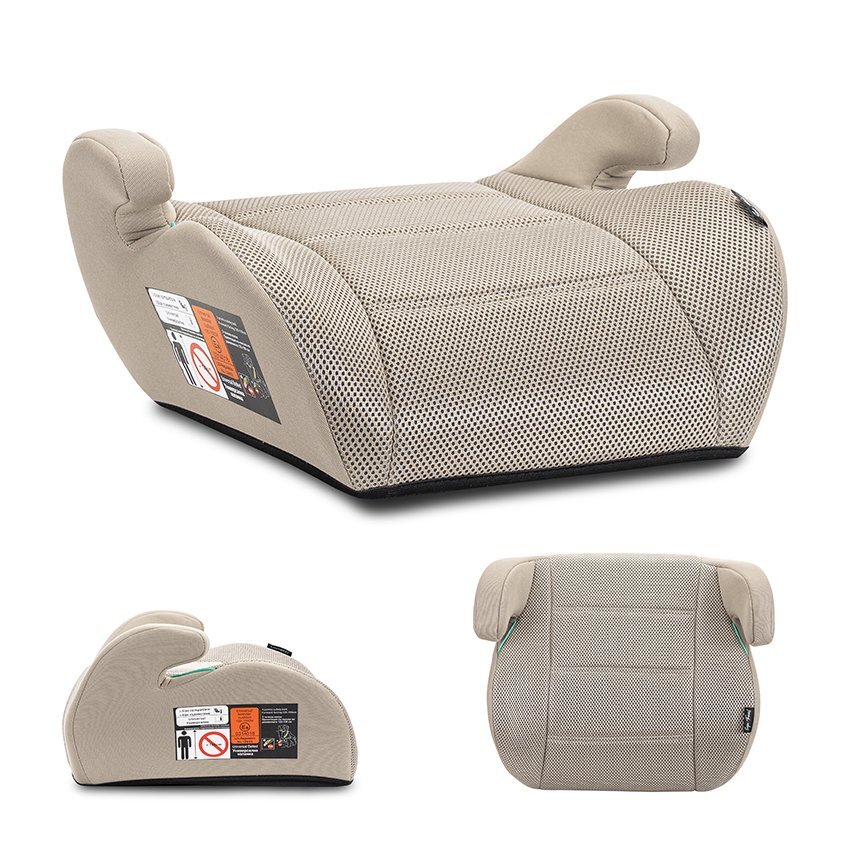 LORELLI Inaltator auto pentru copii Sol Beige i-Size 125-150 cm husa detasabila si lavabila 6-12 ani