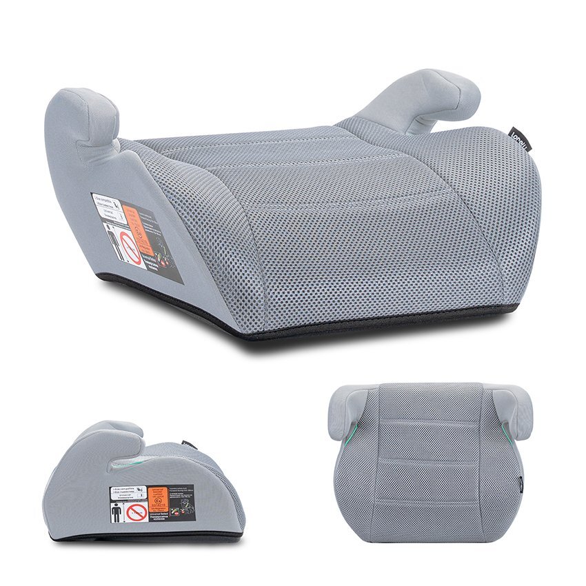 LORELLI Inaltator auto pentru copii Sol Grey i-Size 125-150 cm husa detasabila si lavabila 6-12 ani