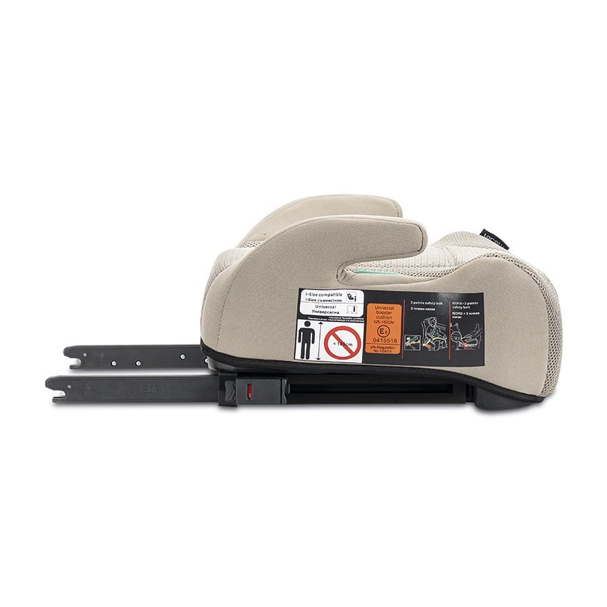 LORELLI Inaltator auto pentru copii Zen Beige i-Size cu isofix conectori pentru ghidaj 125-150 cm 6-12 ani