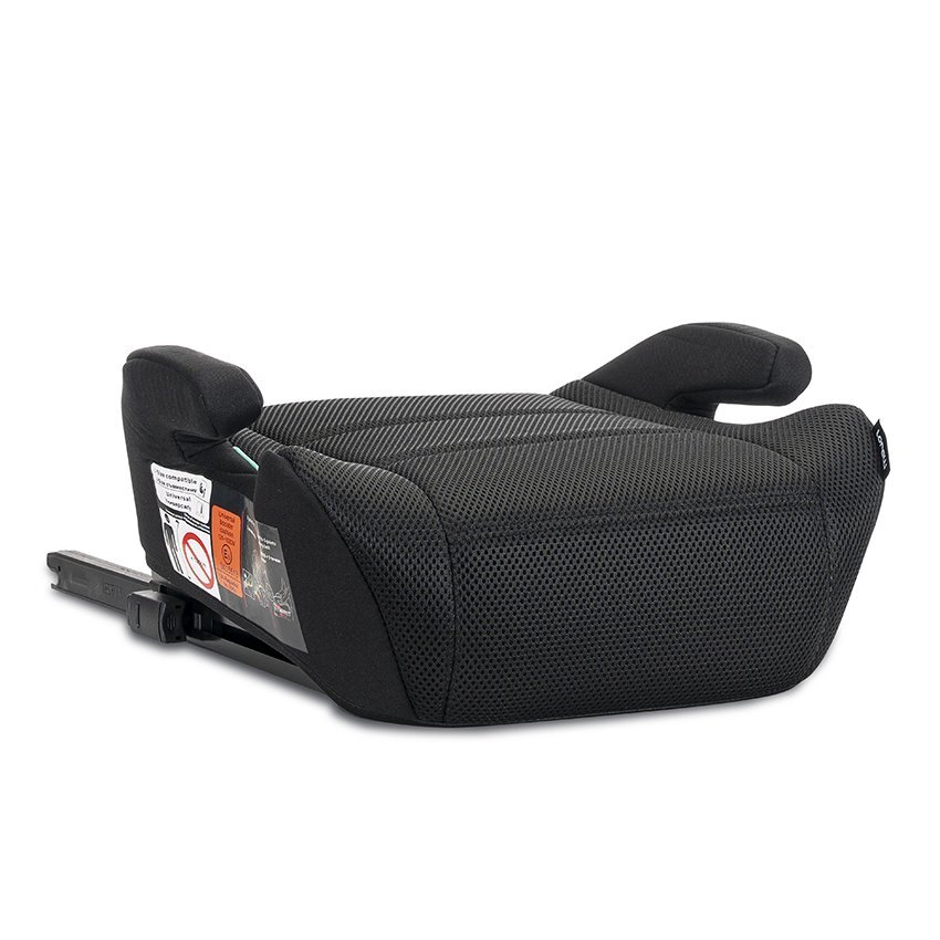 LORELLI Inaltator auto pentru copii Zen Black i-Size cu isofix conectori pentru ghidaj 125-150 cm 6-12 ani