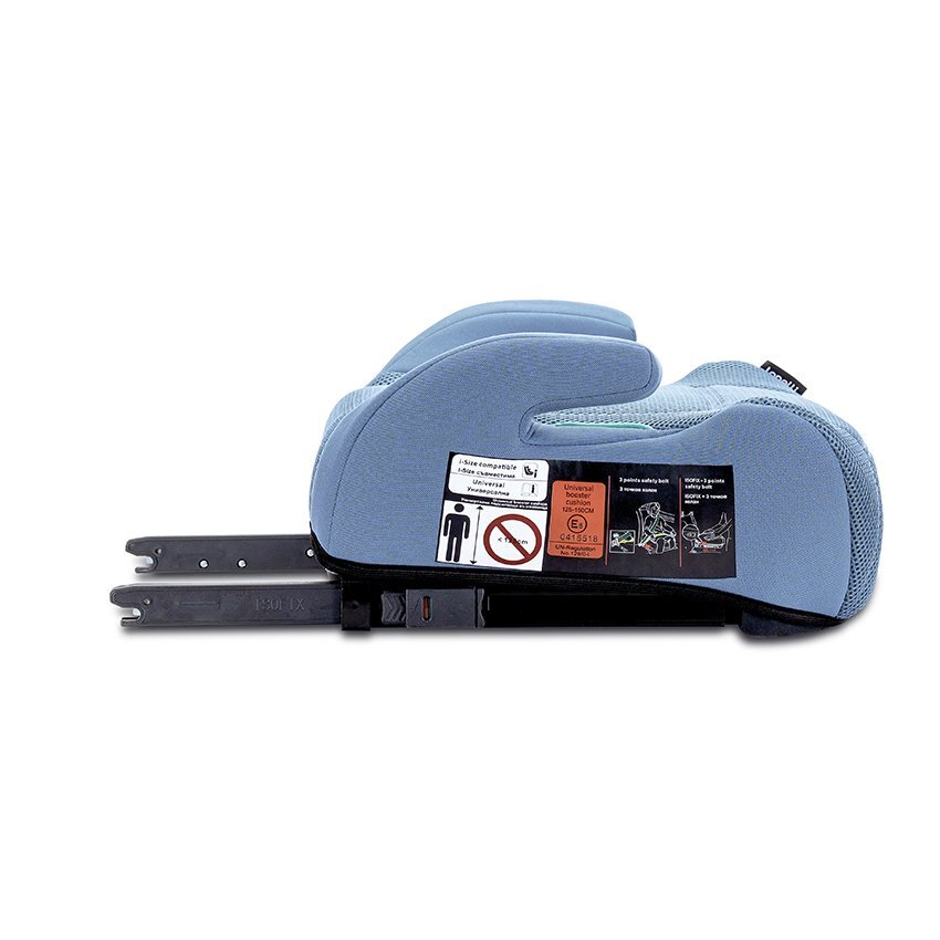 LORELLI Inaltator auto pentru copii Zen Blue i-Size cu isofix conectori pentru ghidaj 125-150 cm 6-12 ani
