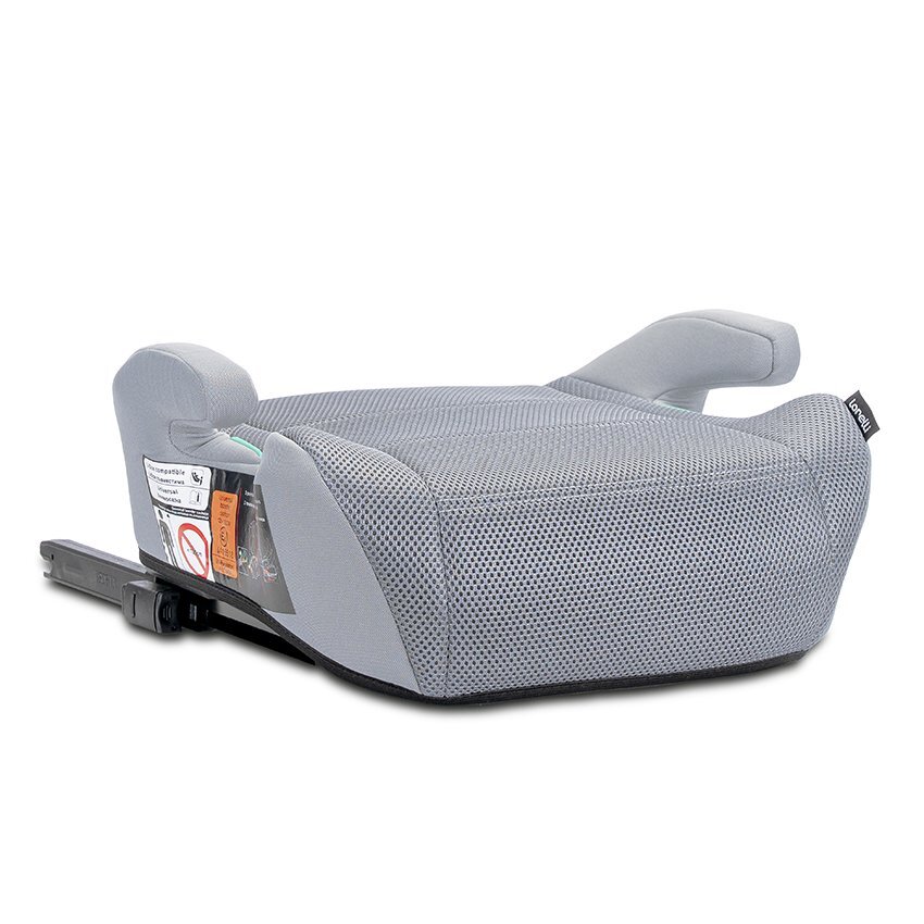 LORELLI Inaltator auto pentru copii Zen Grey i-Size cu isofix conectori pentru ghidaj 125-150 cm 6-12 ani
