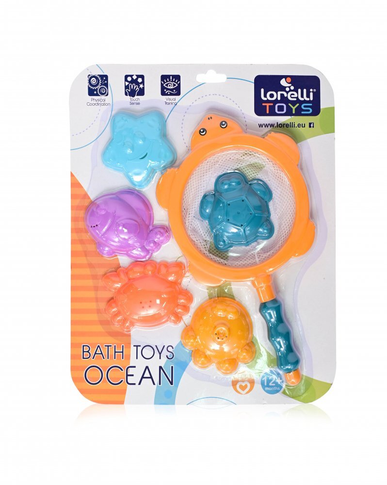 LORELLI Jucarie de baie forme marine 5 piese