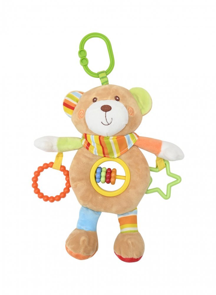 LORELLI Jucarie de plus 24 cm de activitate 0 luni+ ursulet