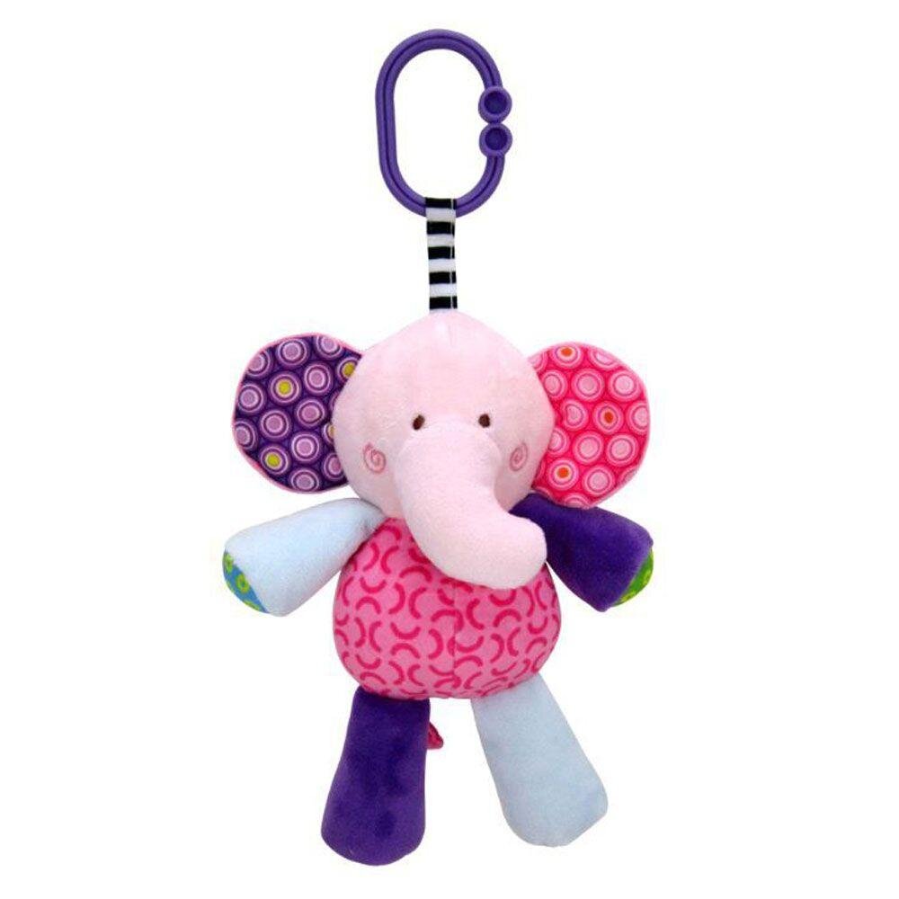 LORELLI Jucarie de plus 24 cm muzicala 0 luni+ elefant