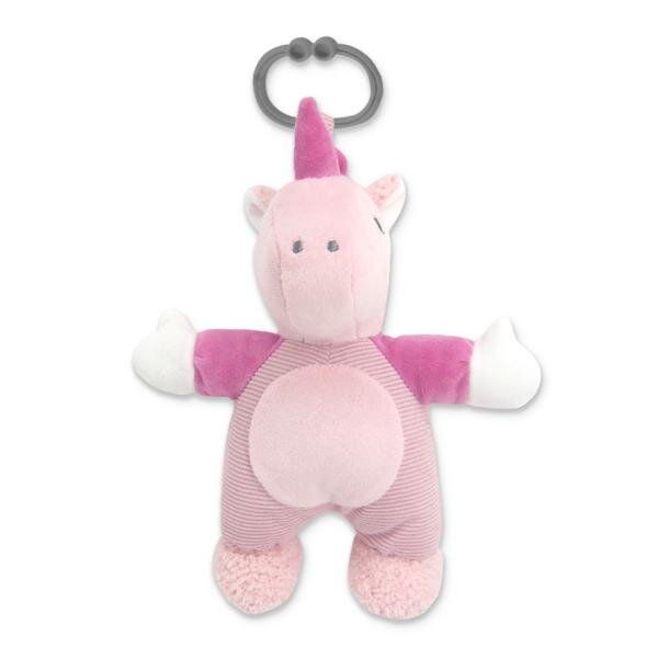 LORELLI Jucarie de plus Unicorn Roz 22 cm zornaitoare 0 luni+