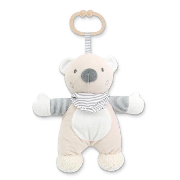 LORELLI Jucarie de plus Ursulet Beige 22 cm zornaitoare 0 luni+