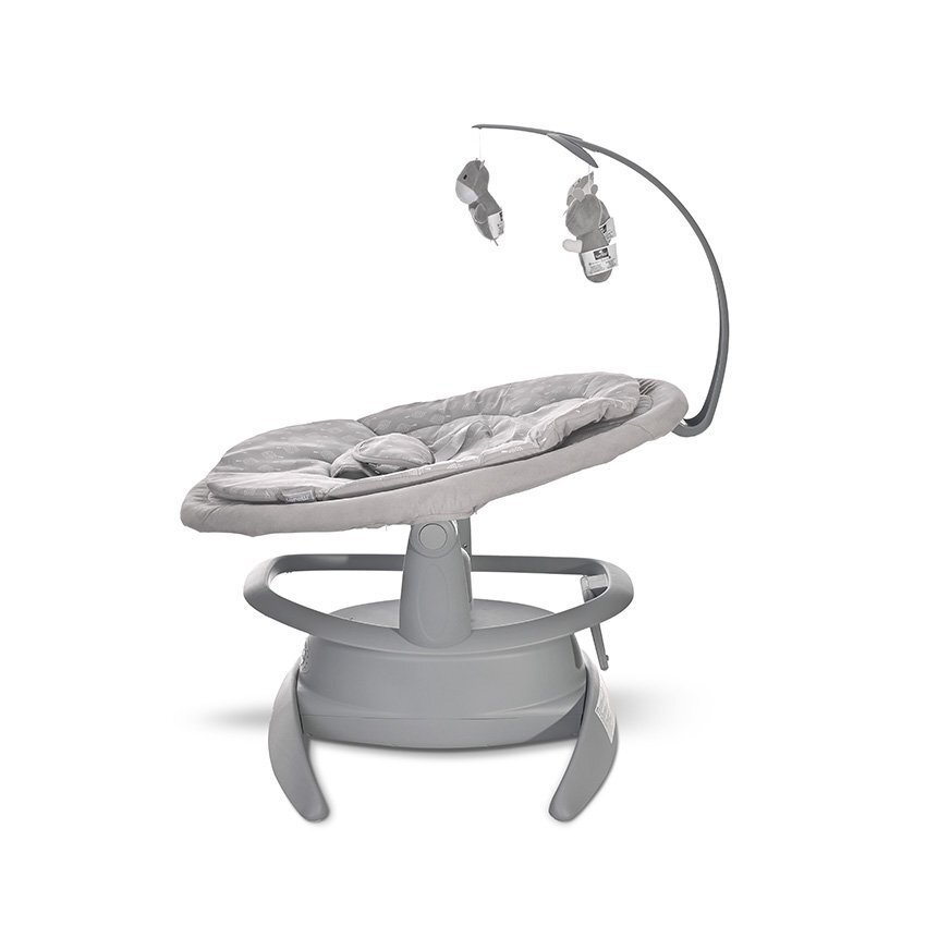 LORELLI Leagan electric Toscana Grey Trees rotativ panou muzical telecomanda