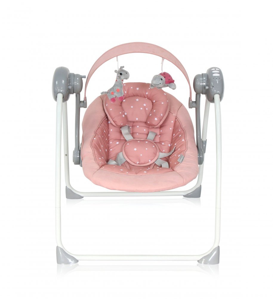 LORELLI Leagan Portofino electric si muzical Peach Beige Stars