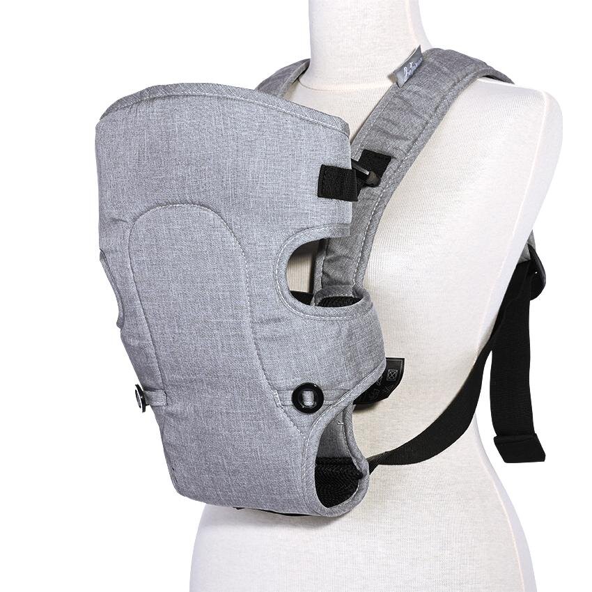 LORELLI Marsupiu Between pana la 9 Kg 2 pozitii Grey Black