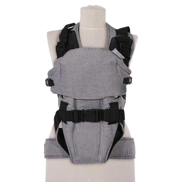 LORELLI Marsupiu Weekend Grey Black cu 3 pozitii incusiv pozitia de alaptare