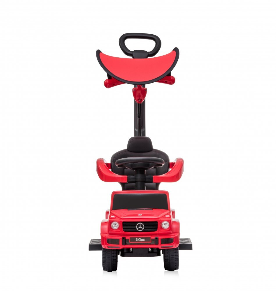 LORELLI Masinuta copii de impins Mercedes-Benz G350D Red cu maner parental si copertina detasabile suport pentru picioare volan cu functii muzicale inaltime de la sol la sezut 26 cm