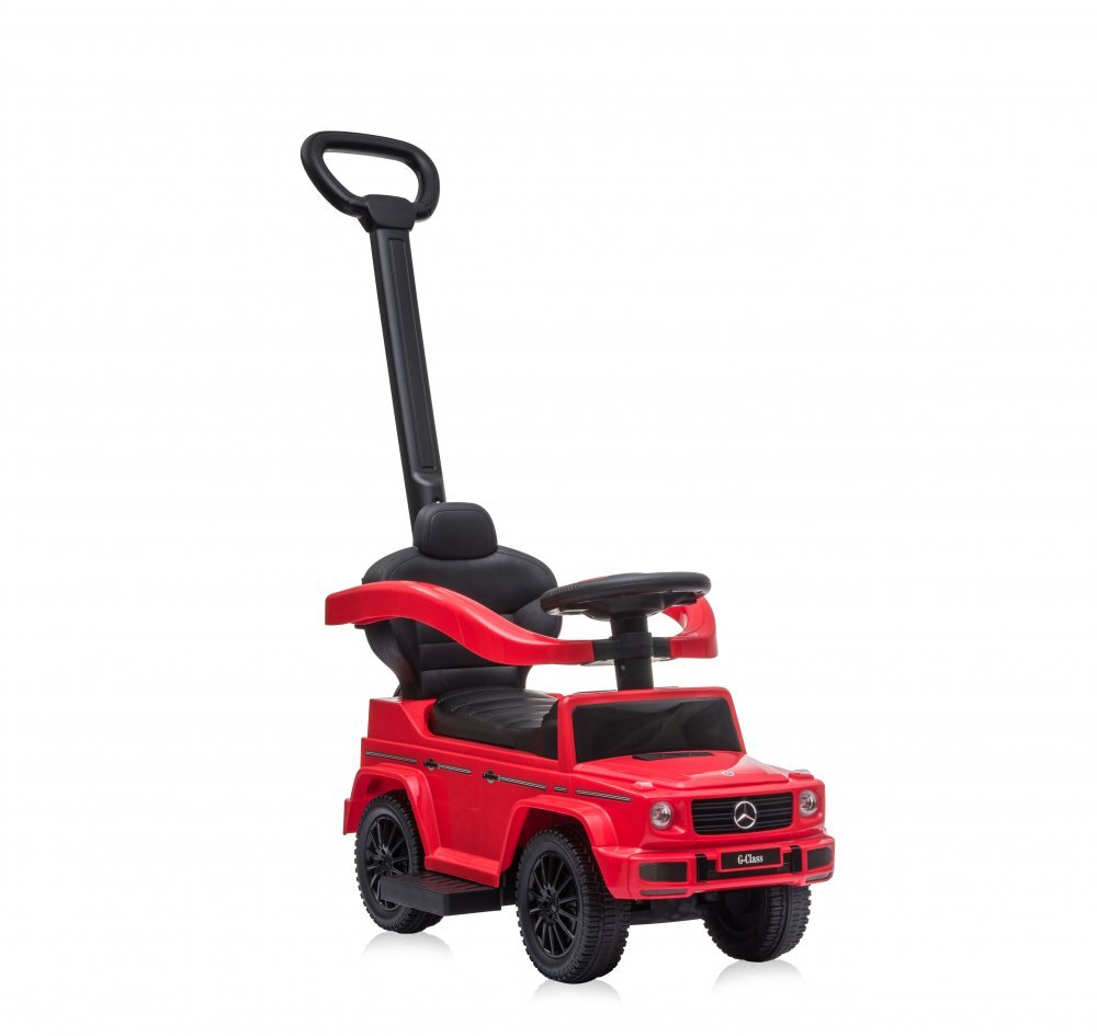 LORELLI Masinuta copii de impins Mercedes-Benz G350D Red cu maner parental suport pentru picioare spatiu depozitare jucarii protectie impotriva rasturnarii inaltime de la sol la sezut 26 cm