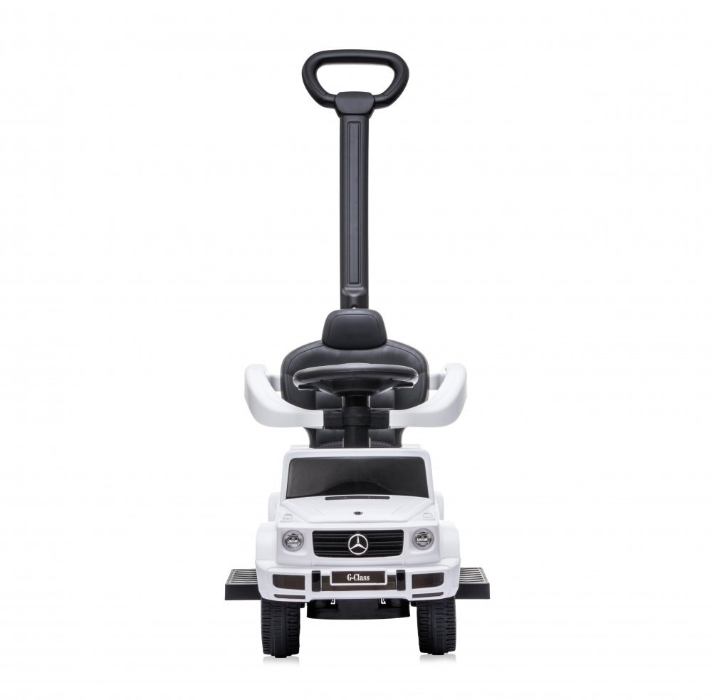 LORELLI Masinuta copii de impins Mercedes-Benz G350D White cu maner parental suport pentru picioare spatiu depozitare jucarii protectie impotriva rasturnarii inaltime de la sol la sezut 26 cm