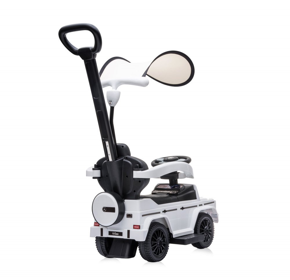 LORELLI Masinuta de teren Mercedes-Benz G350D maner parental copertina White