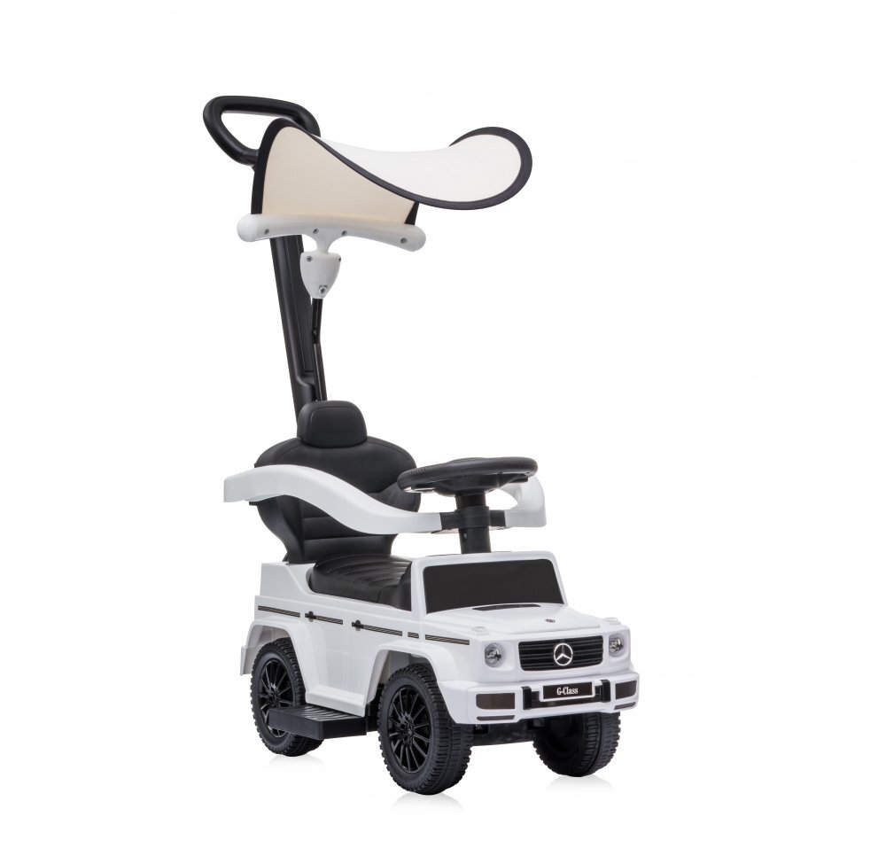 LORELLI Masinuta de teren Mercedes-Benz G350D maner parental copertina White