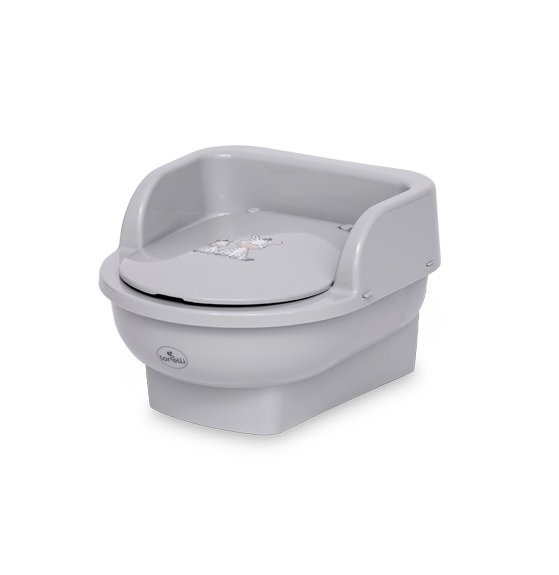 LORELLI Minitoaleta pentru copii 9 luni+ Zebra Grey