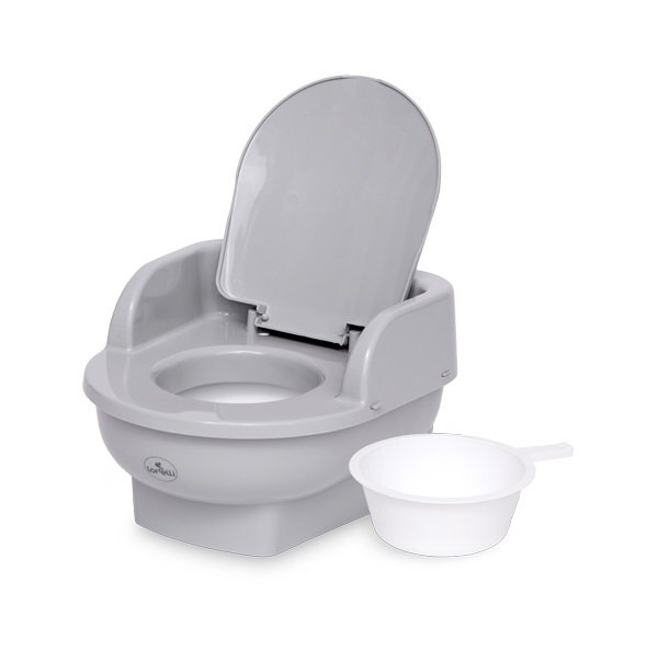 LORELLI Minitoaleta pentru copii 9 luni+ Zebra Grey