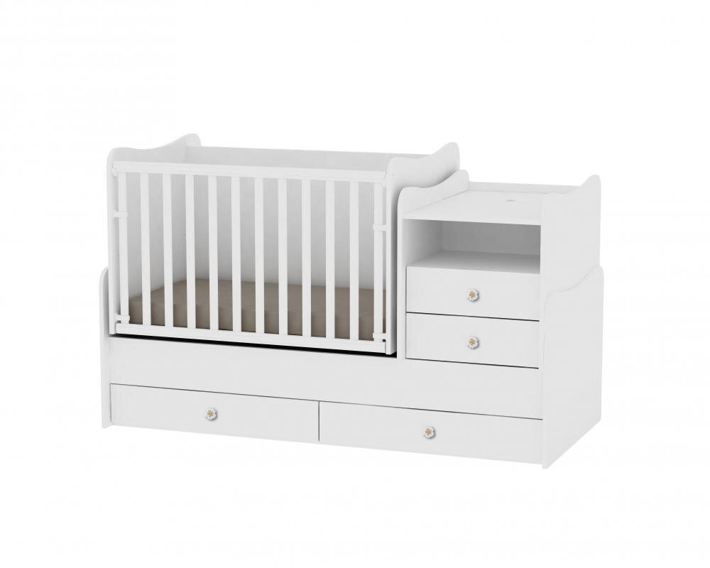 LORELLI Mobilier Combo 72 x 172 cm transformabil White