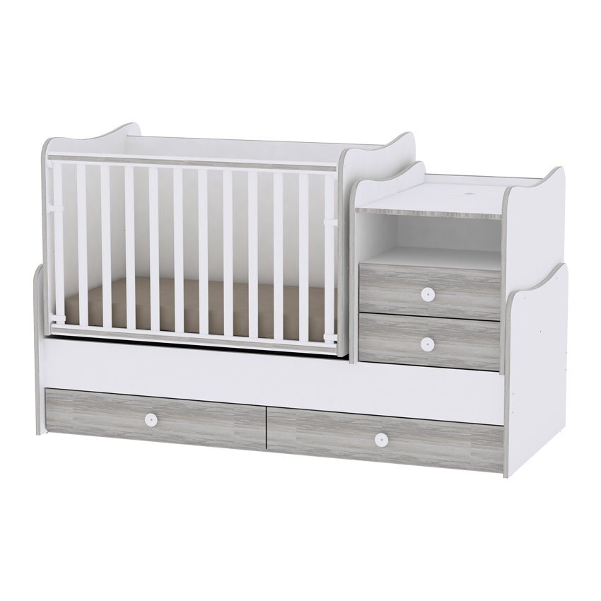 LORELLI Mobilier Combo 72 x 172 cm transformabil White Artwood