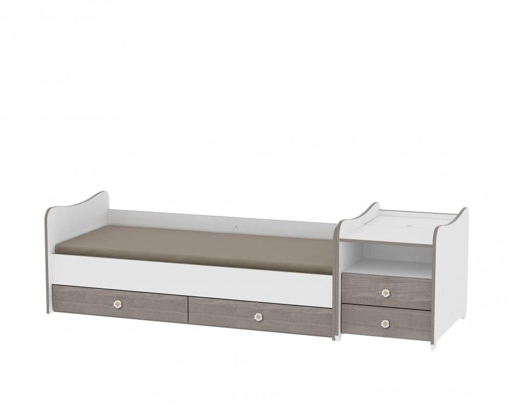 LORELLI Mobilier Combo 72 x 172 cm transformabil White Coffee