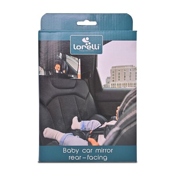 LORELLI Oglinda auto supraveghere bebe rear-facing Negru