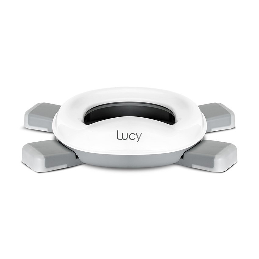 LORELLI Olita pliabila de voiaj 2 in 1 Lucy Grey cu functie reductor WC include geanta de transport si 20 saci de unica folosinta