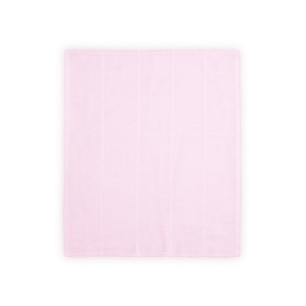 LORELLI Paturica crosetata din bumbac 75 x 100 cm Pink