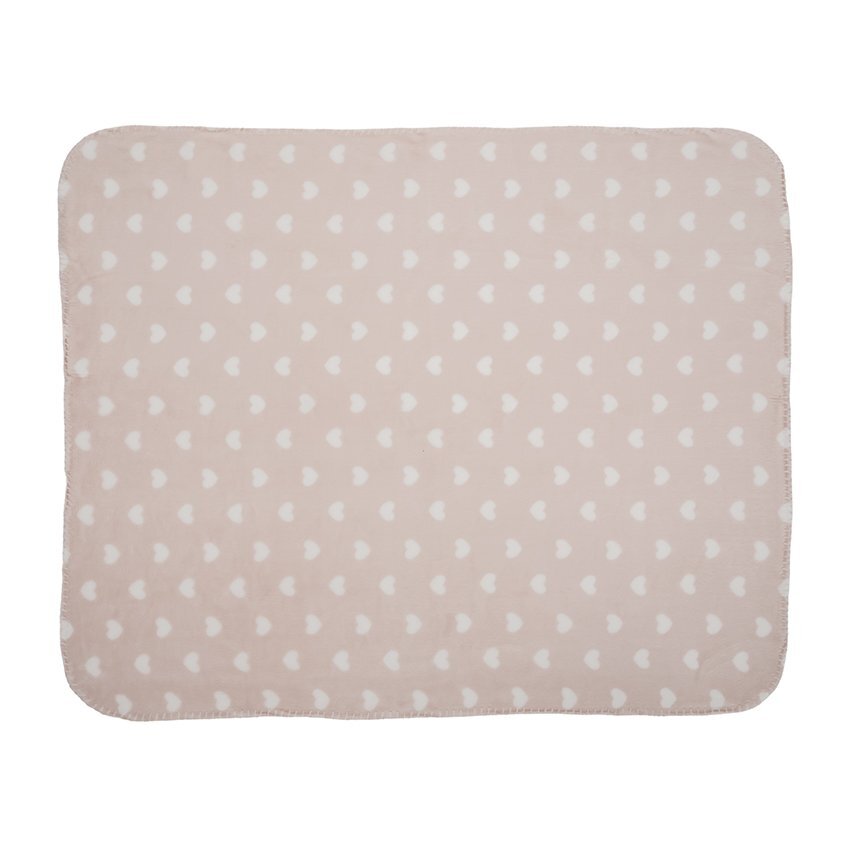 LORELLI Paturica moale cu jucarie din plus Nappy Iepuras Pink 90 x 75 cm 0 luni+