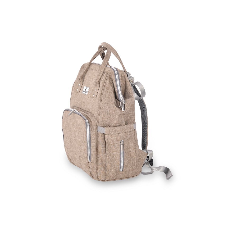 LORELLI Rucsac accesorii bebelusi Tina multiple compartimente Beige