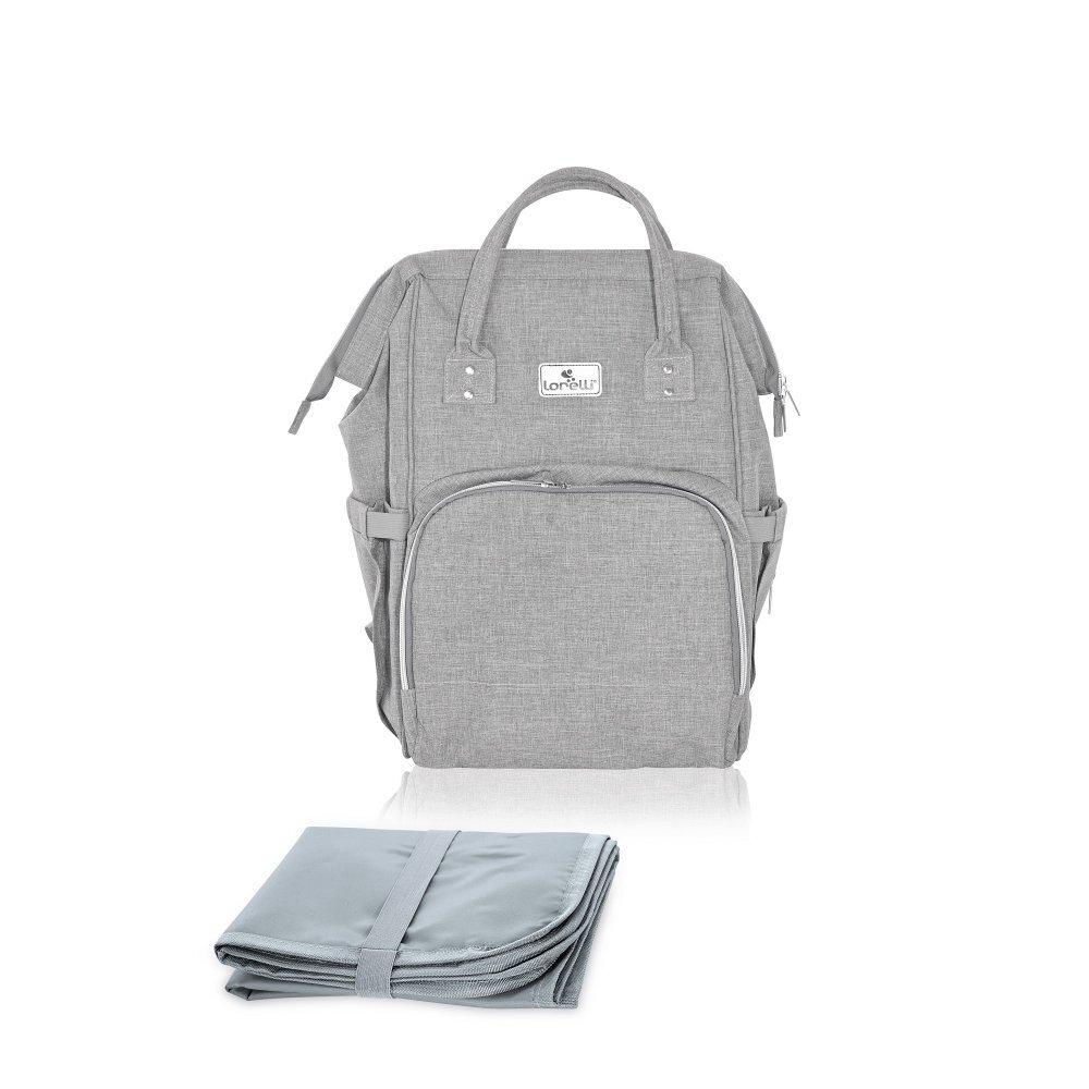 LORELLI Rucsac accesorii bebelusi Tina multiple compartimente Grey