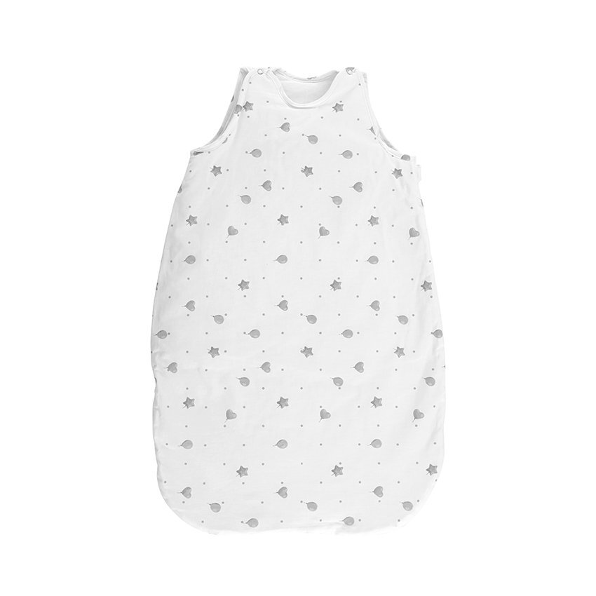LORELLI Sac de dormit de vara 85 cm 12-18 luni bumbac ranforce Train Grey