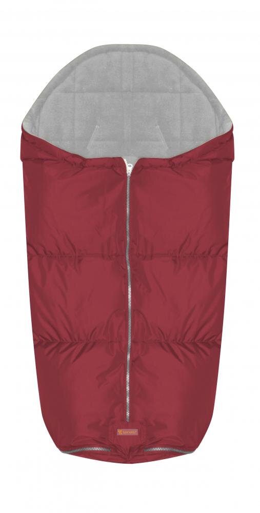 LORELLI Sac termic de iarna impermeabil pentru carucior cu captuseala polar fleece Red