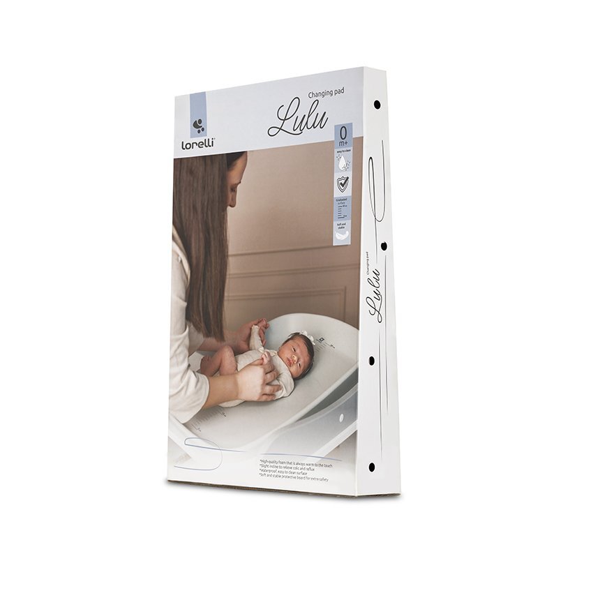LORELLI Saltea de infasat din spuma poliuretanica moale Lulu Beige suprafata gradata antialunecare impermeabila 43 x 10 x 68 cm