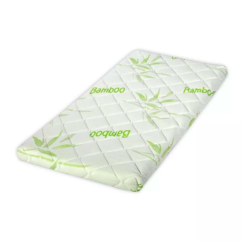 LORELLI Saltea patut Air Comfort Bamboo 60x120x9 cm husa bambus spuma elastica cu canale