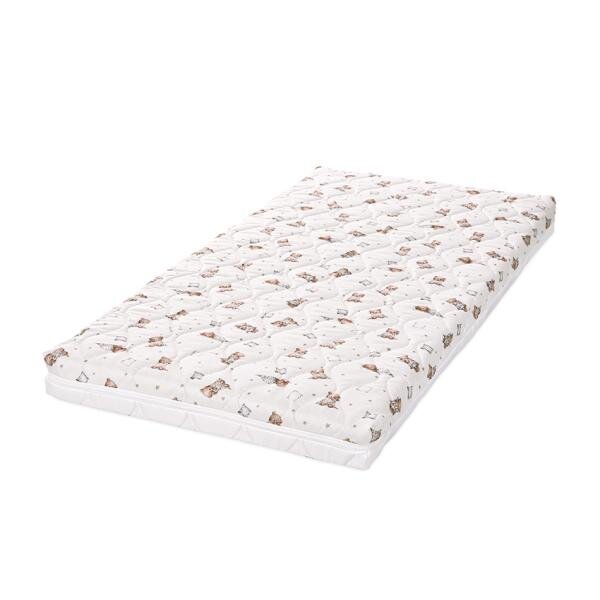 LORELLI Saltea pentru patut Havana Bear and Pillow Beige 120x60x10 cm cocos si spuma elastica
